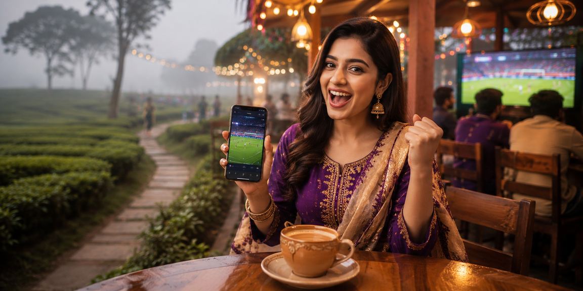 রংপুরে ঈদ উৎসবে স্পোর্টস বেটিং ও পেমেন্ট করছেন একজন ব্যবহারকারী